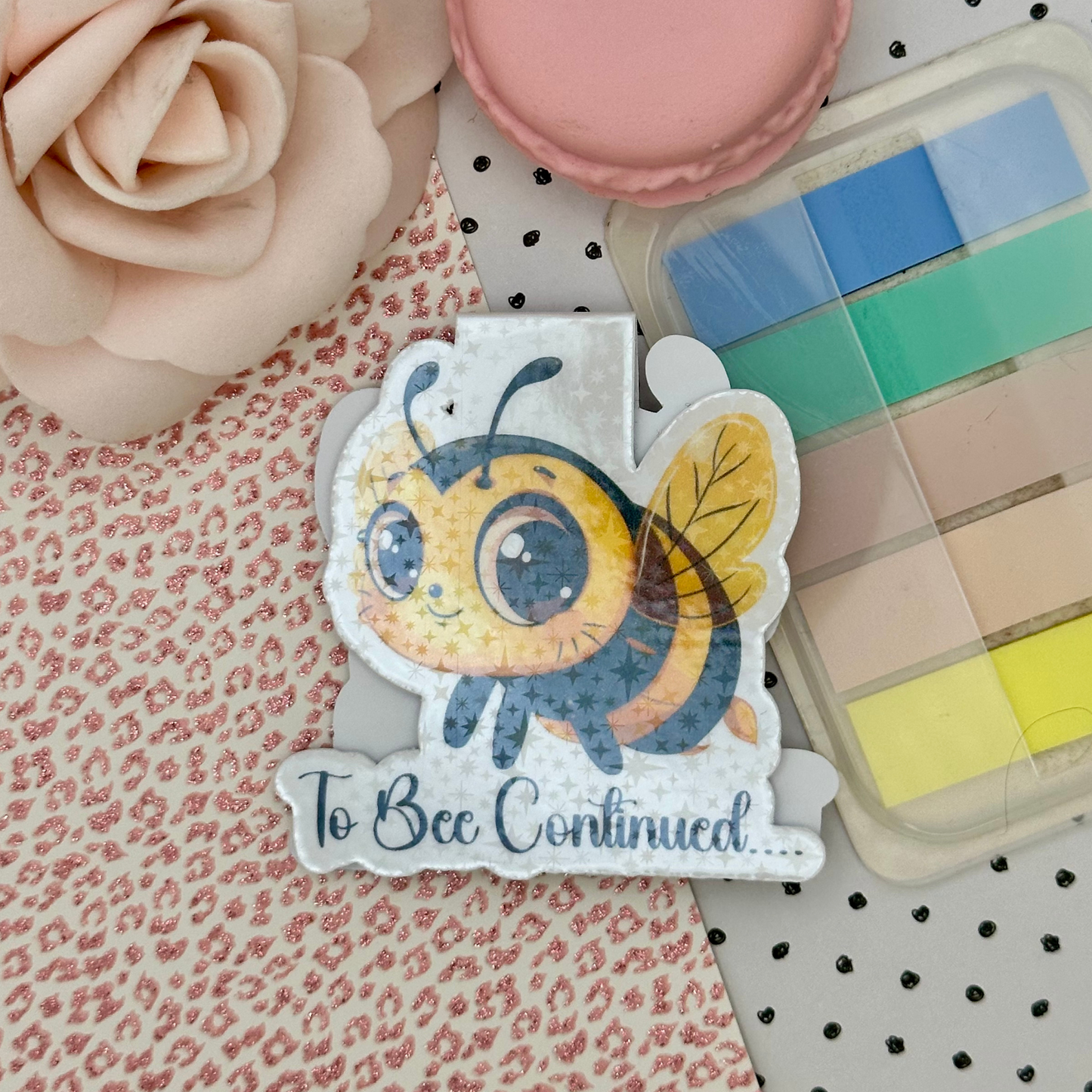 To Bee Continued Magnetic Bookmark