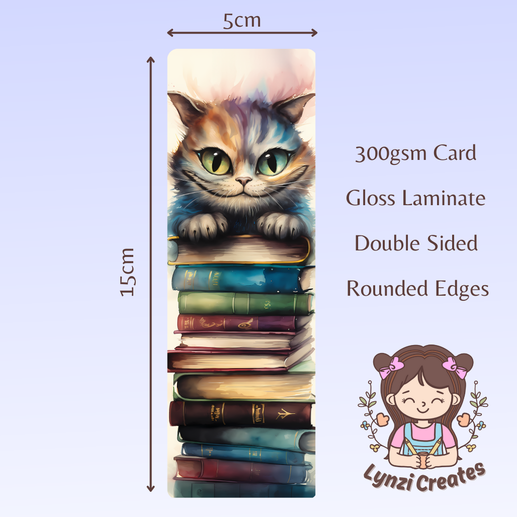 Cheshire Cat bookmark