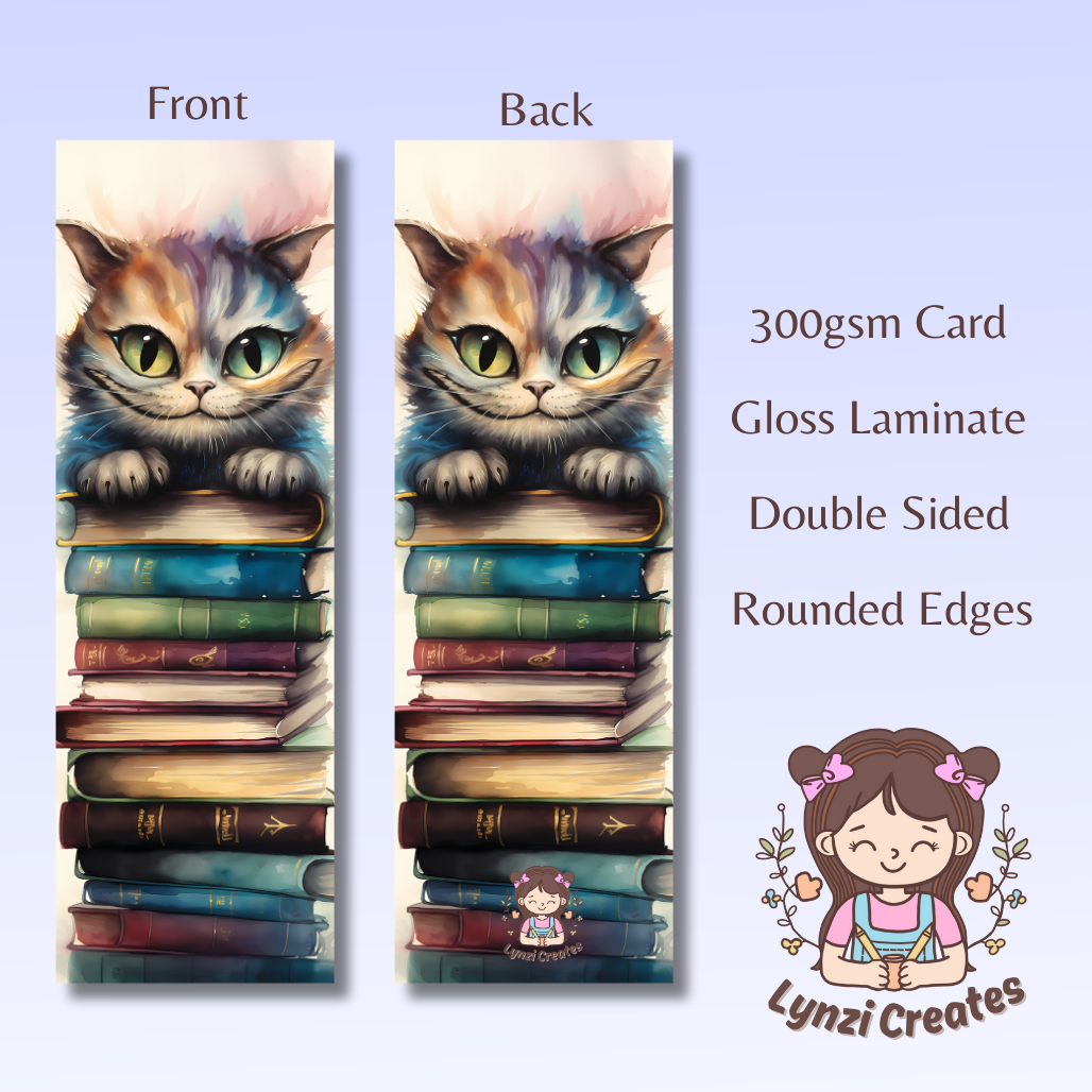 Cheshire Cat bookmark