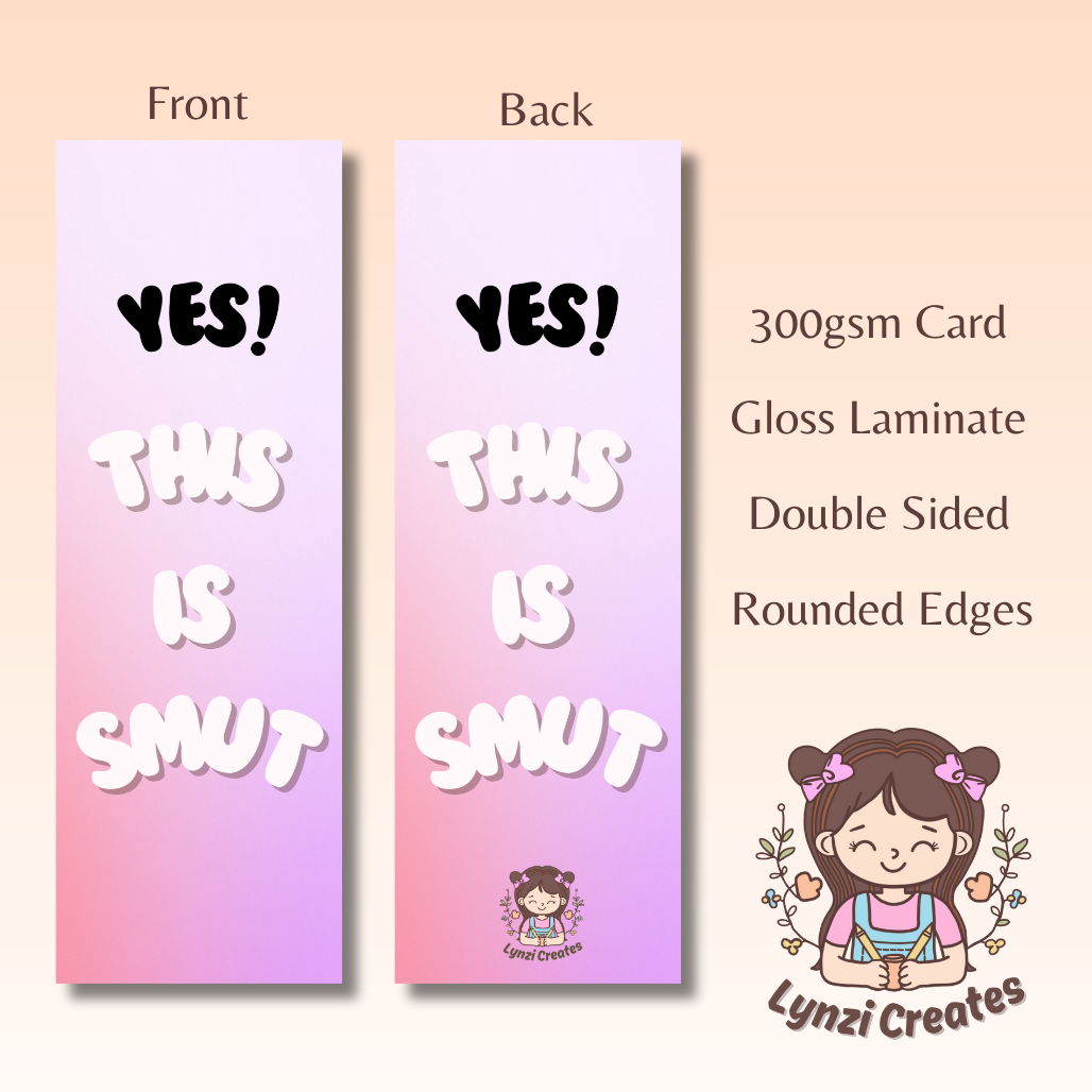 Yes! This is Smut Bookmark