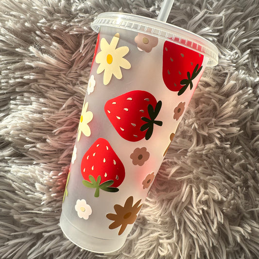 Strawberry Shortcake Reusable Cold Cup