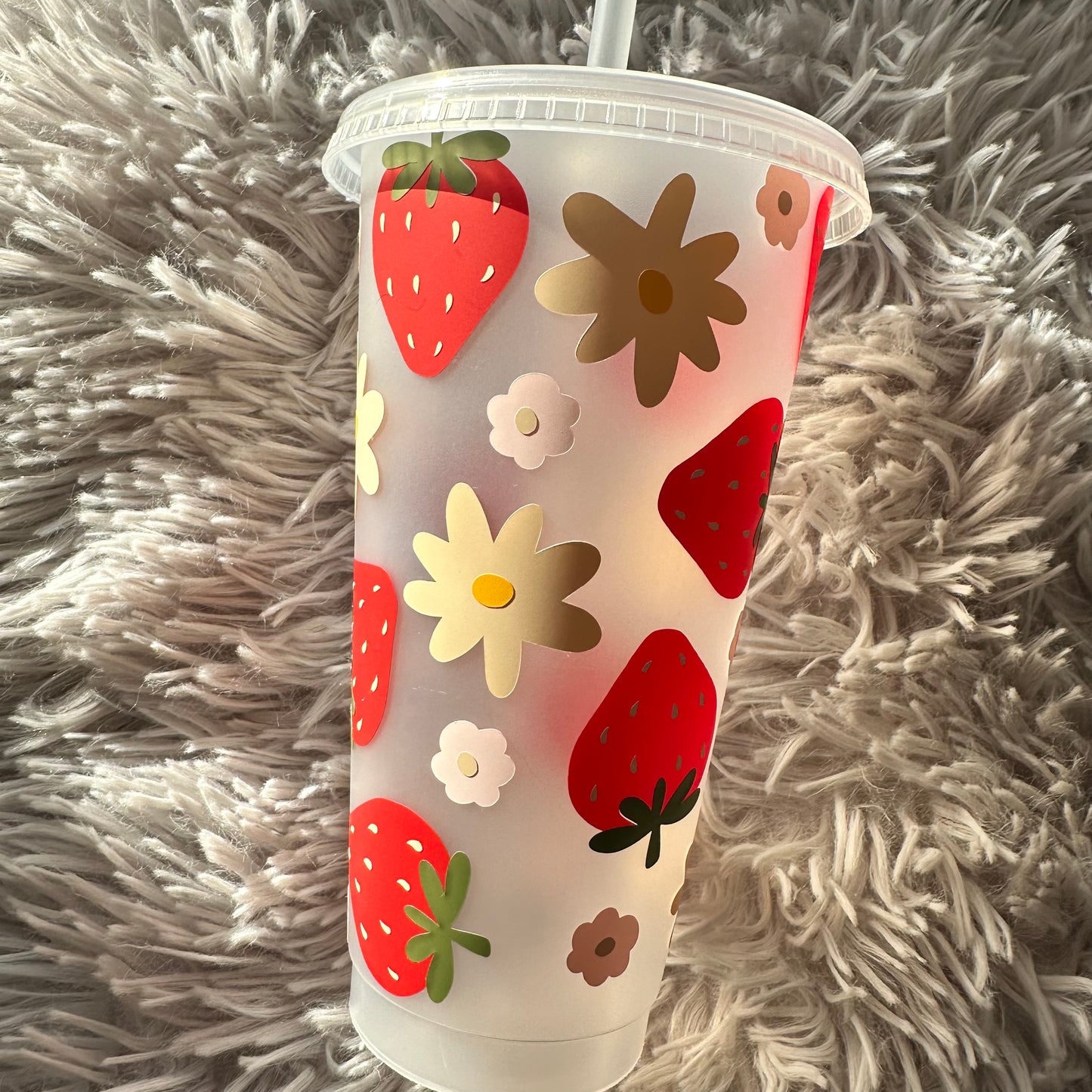 Strawberry Shortcake Reusable Cold Cup