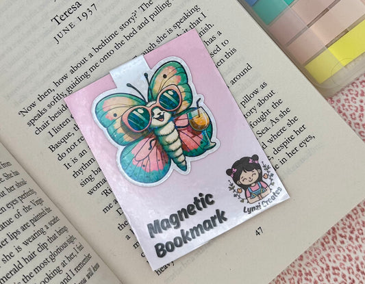 Cool Butterfly Magnetic Bookmark