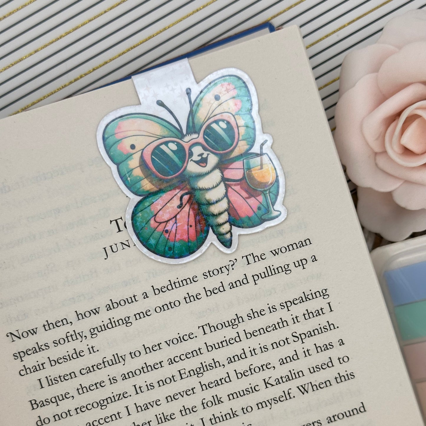 Cool Butterfly Magnetic Bookmark