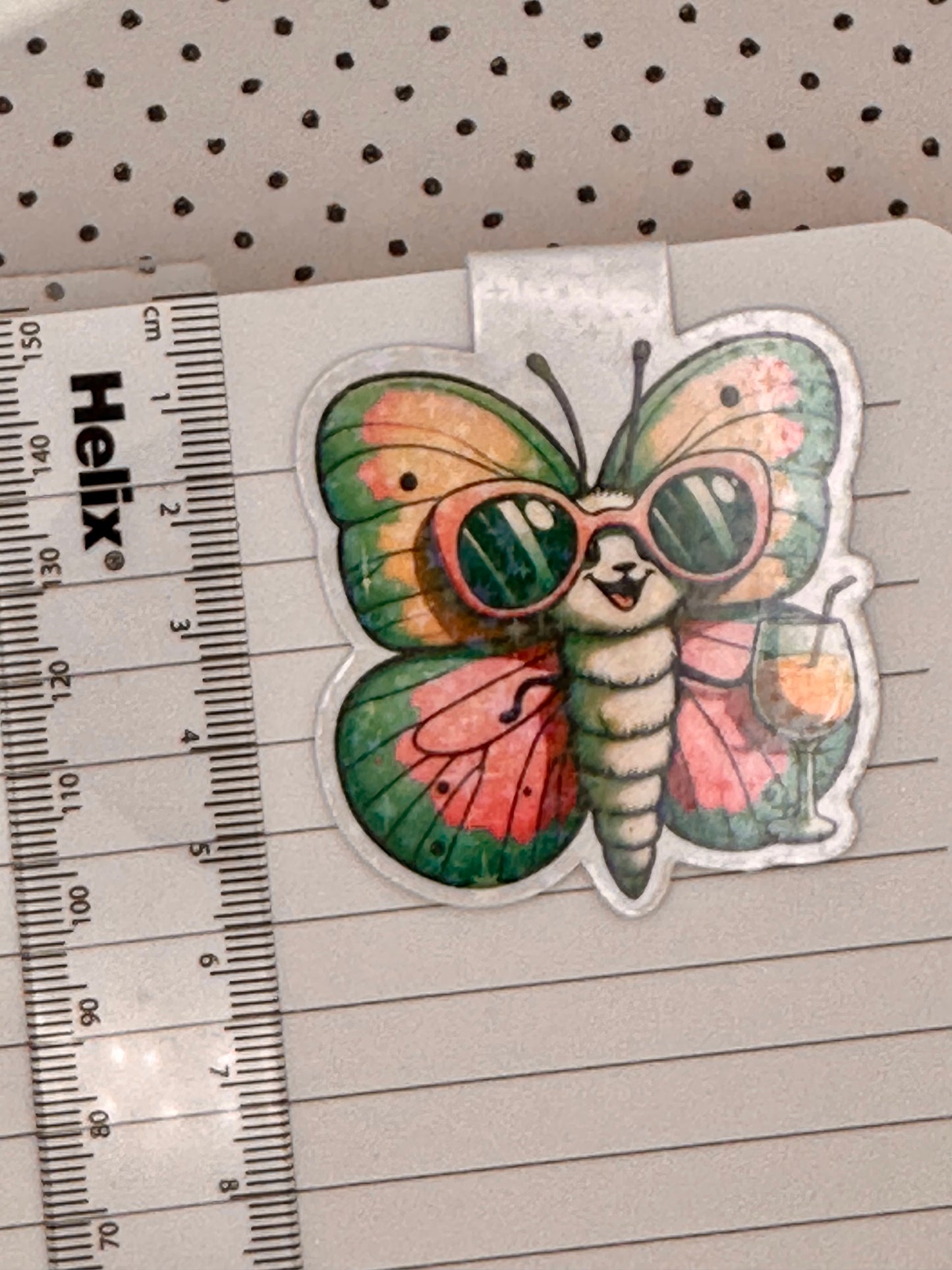 Cool Butterfly Magnetic Bookmark