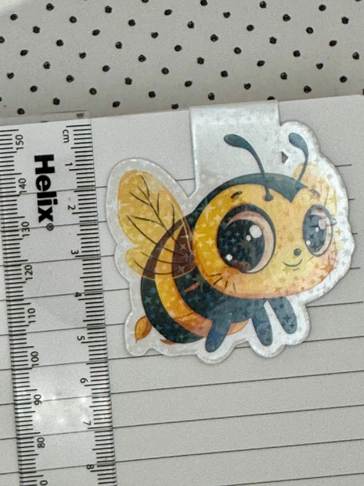 Bumble Bee Magnetic Bookmark