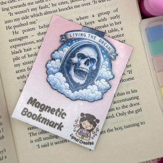 Living the Dream Magnetic Bookmark