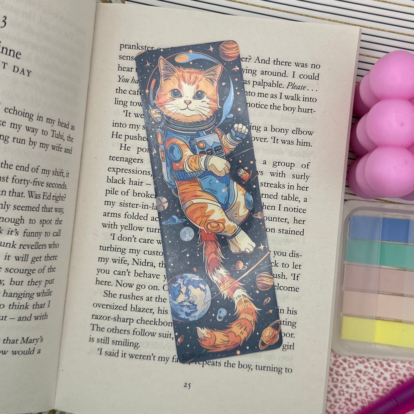 Space Cat Bookmark