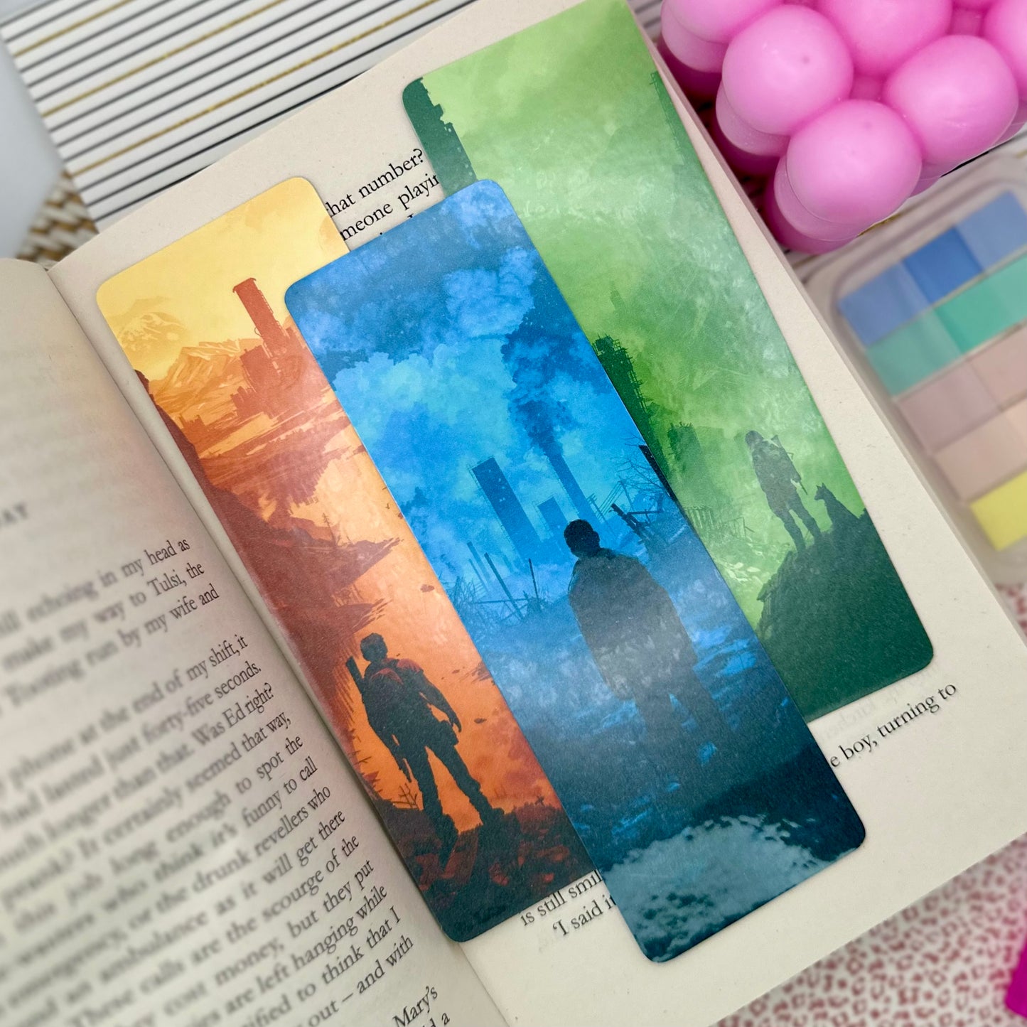 Fallout Inspired Bookmark - Blue