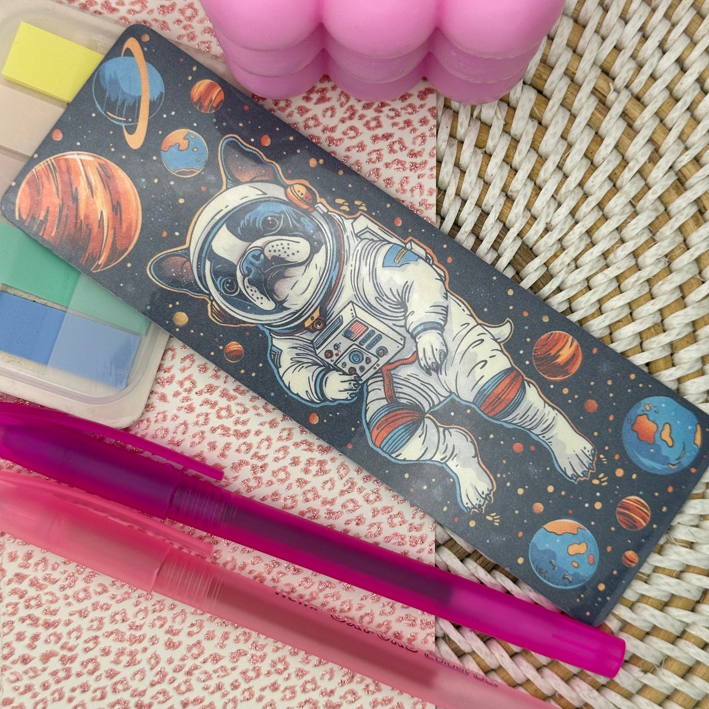 Space Dog Bookmark