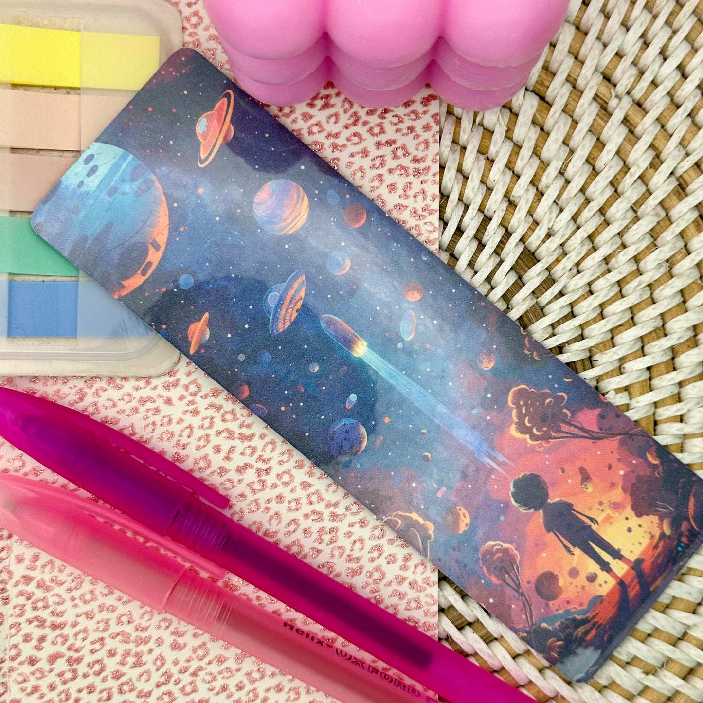 Space Aliens Bookmark