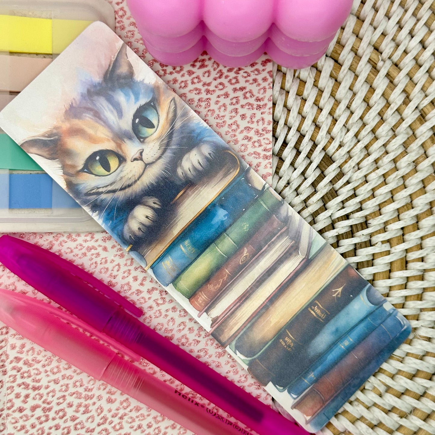 Cheshire Cat bookmark