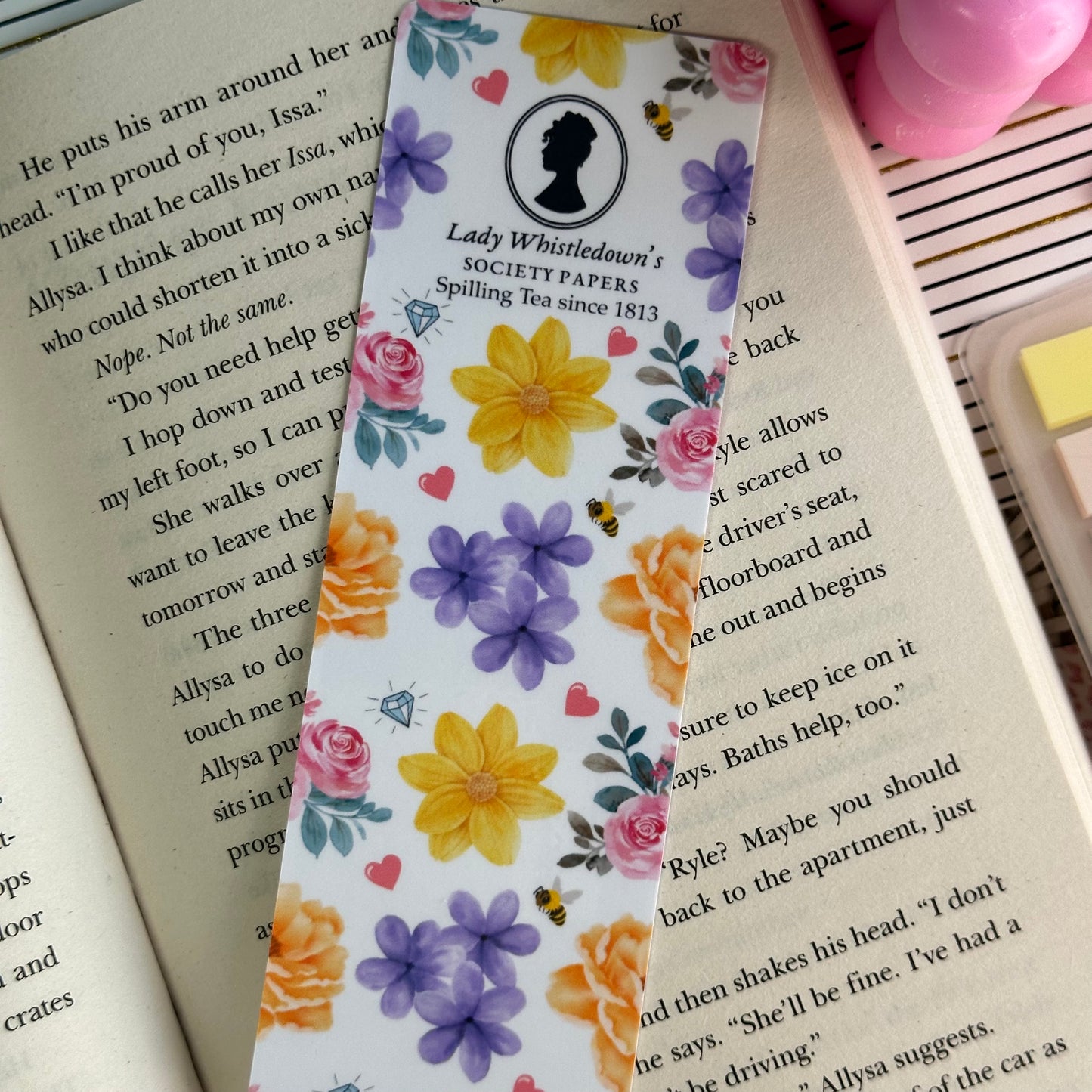 Bridgerton Bookmark