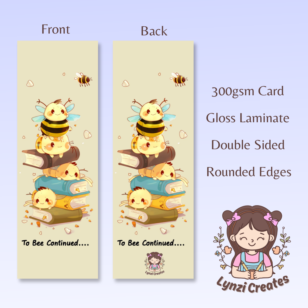 Adorable Bees Bookmark