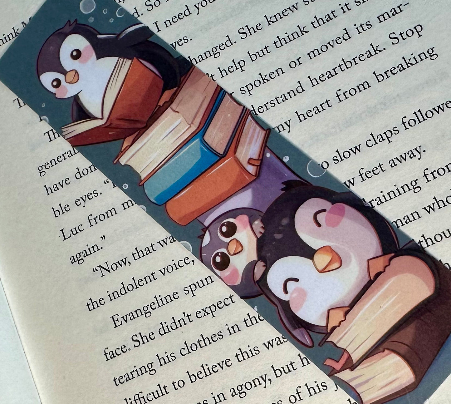 Penguins Bookmark