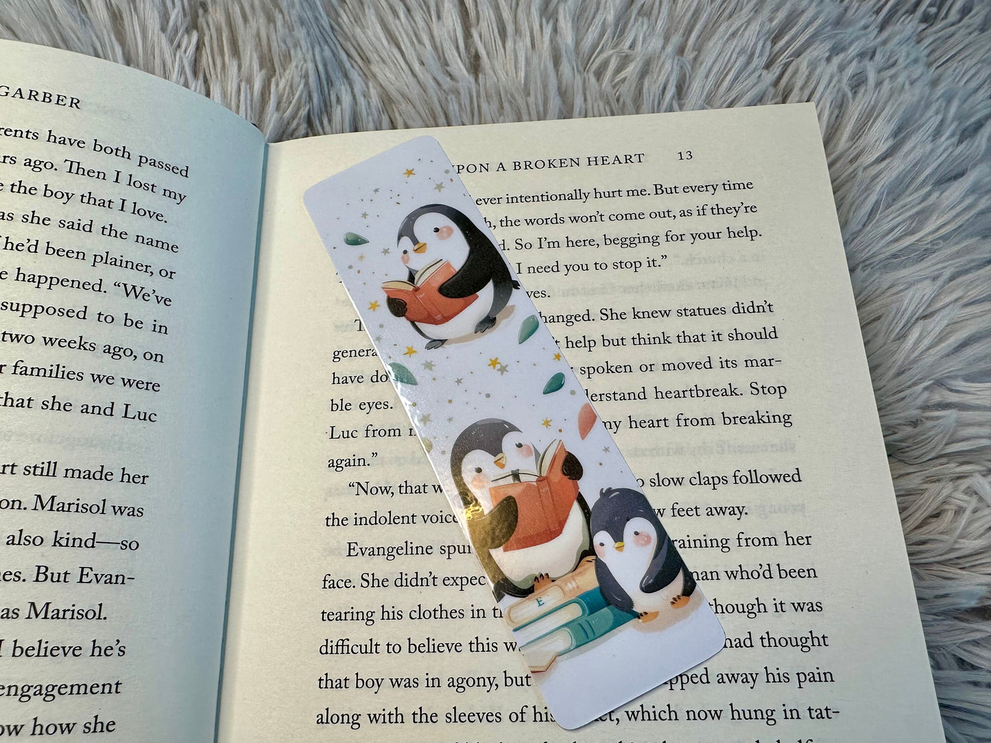 Penguin Chill Bookmark