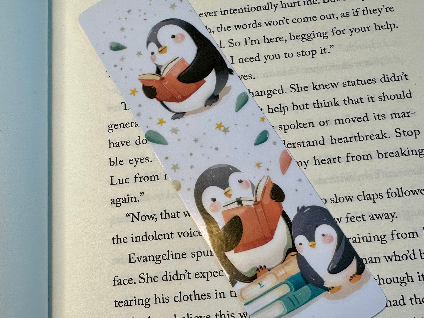 Penguin Chill Bookmark