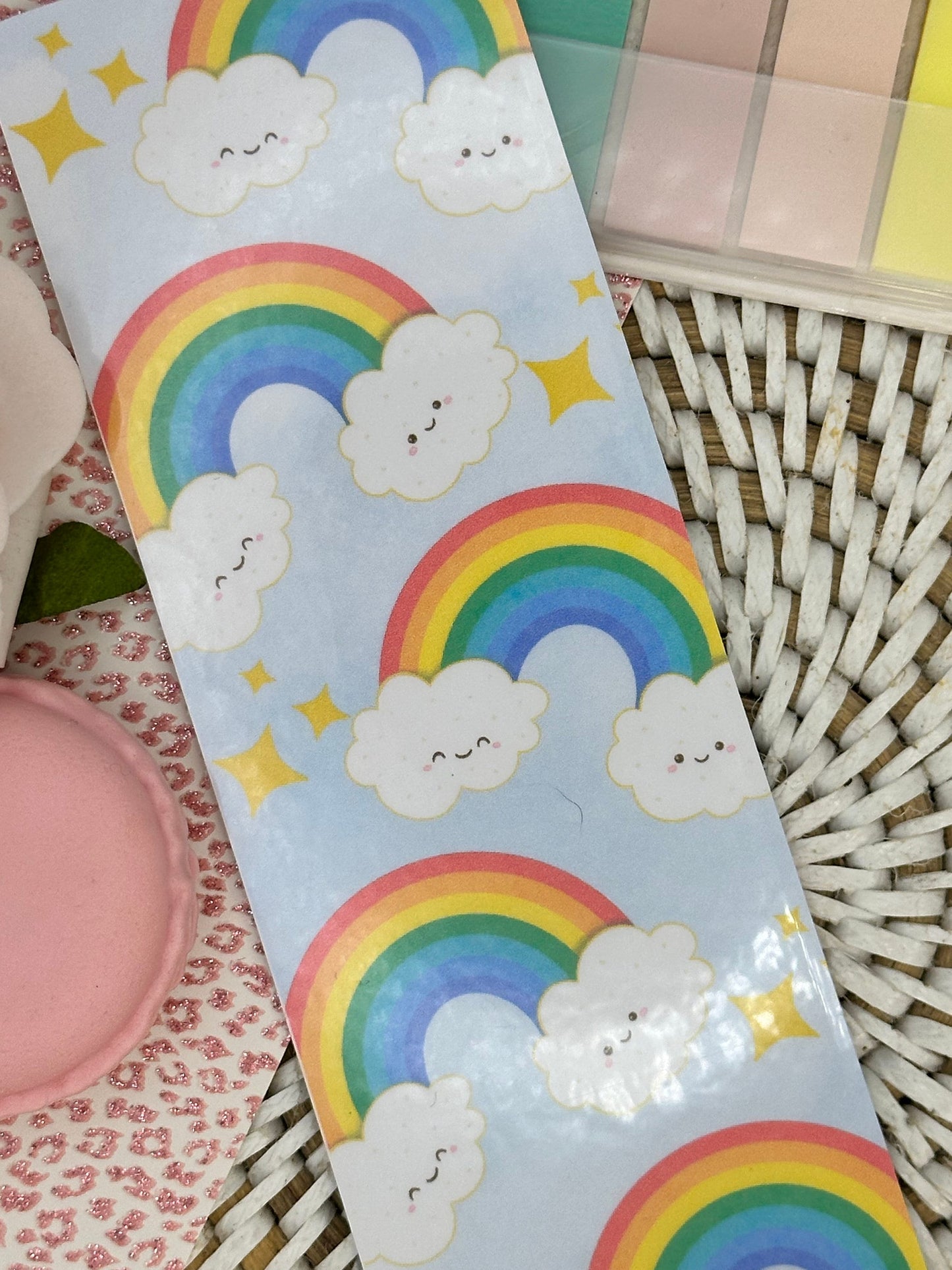 Rainbow Cloud Bookmark