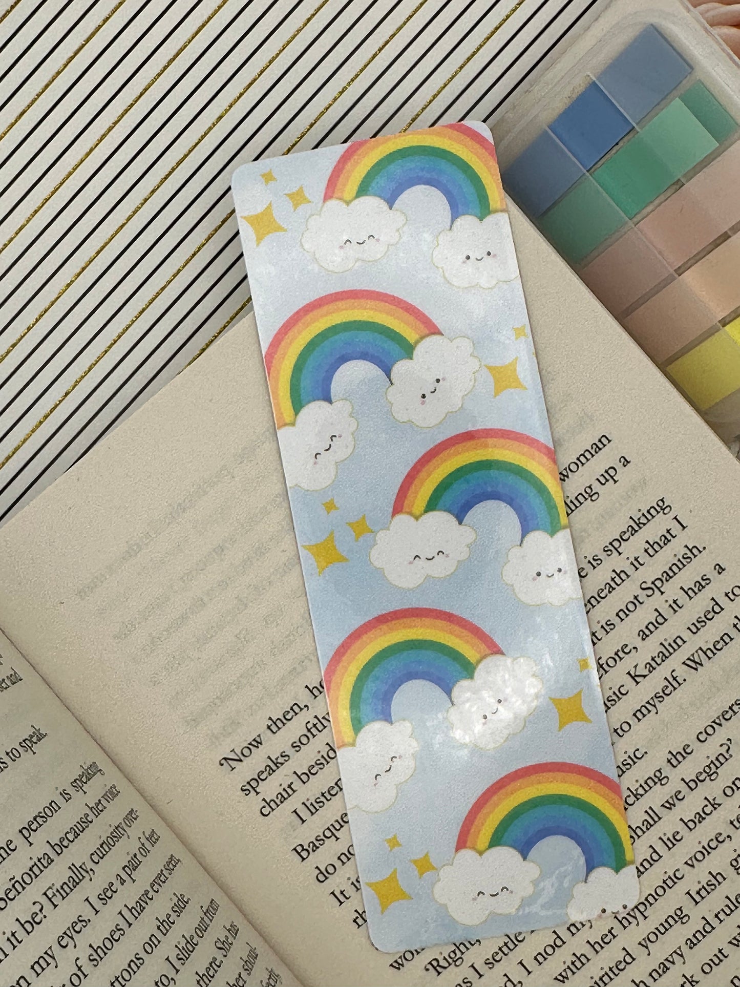 Rainbow Cloud Bookmark