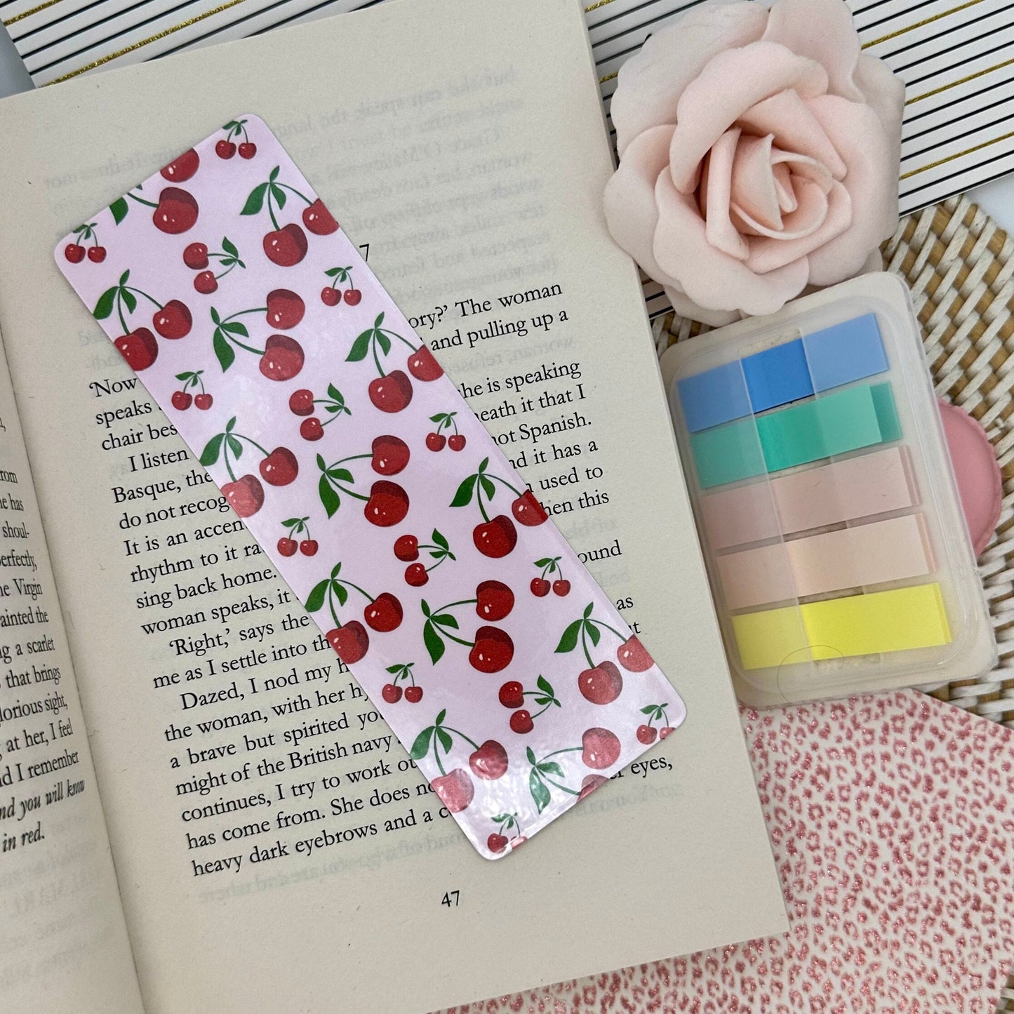 Cheeky Cherry Bookmark