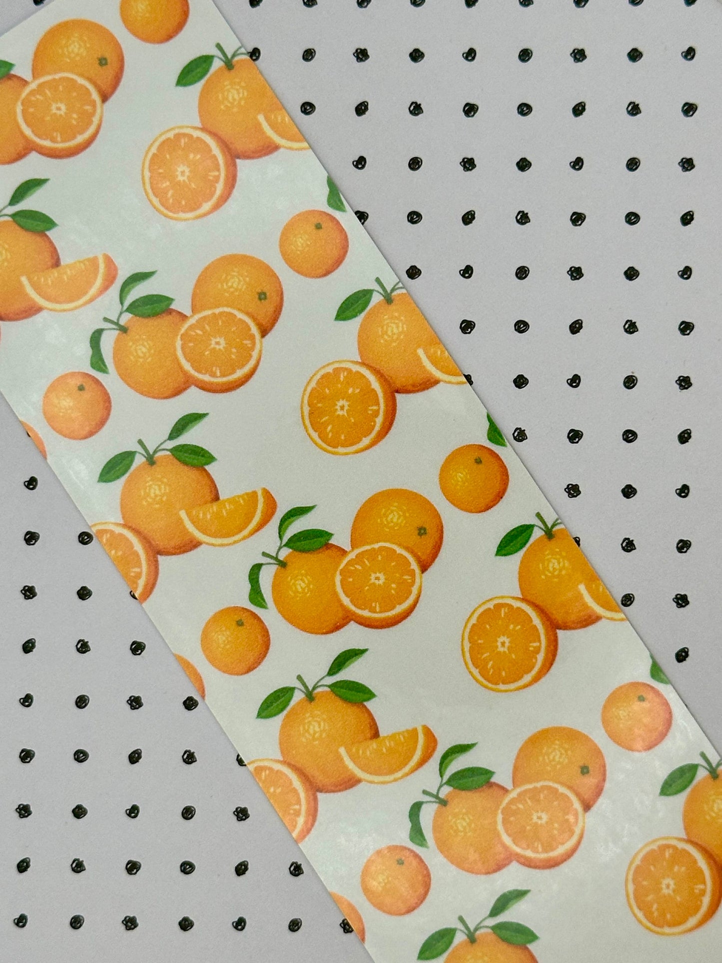 Orange Zest Bookmark