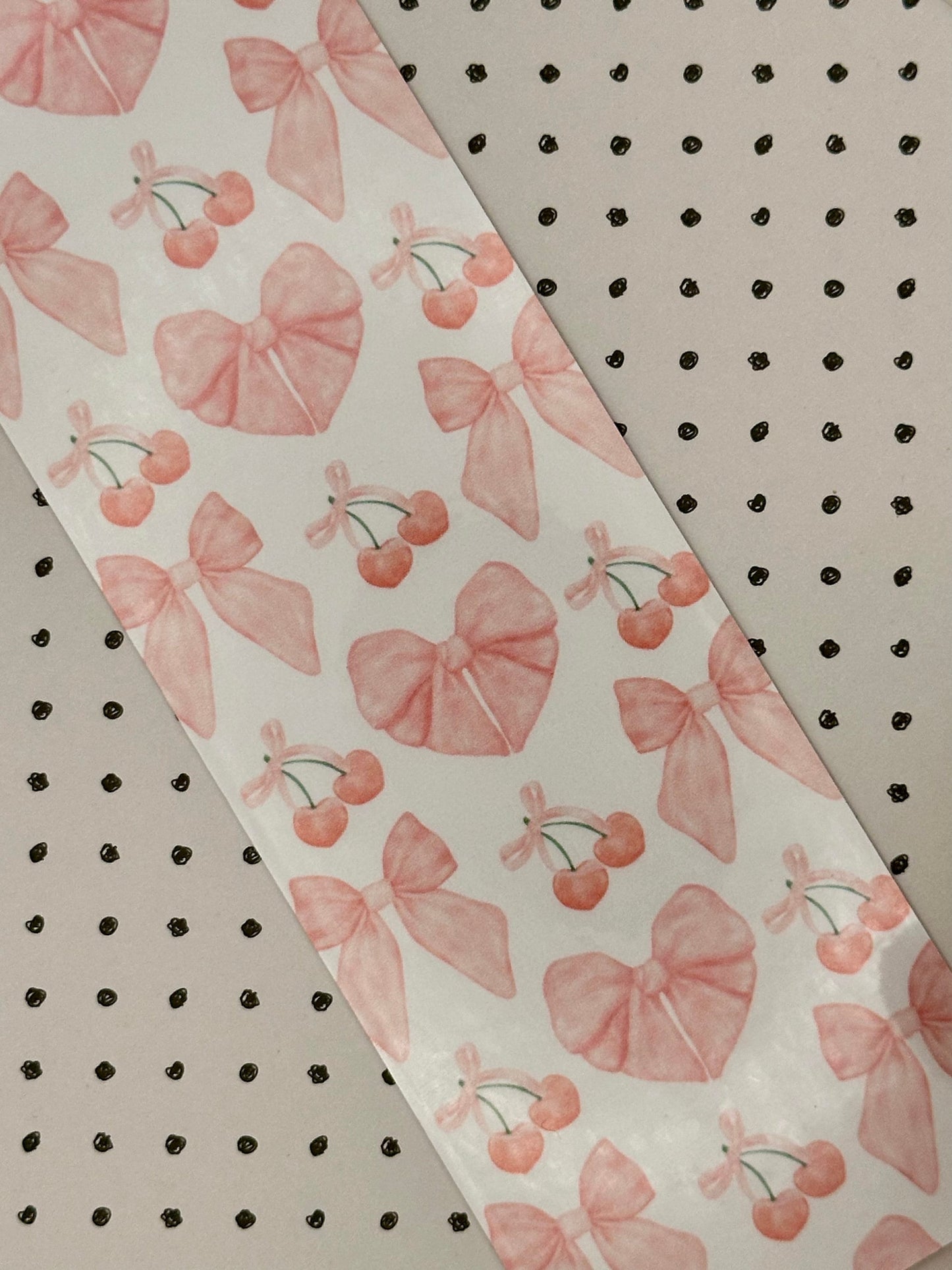 Cherries & Bows Bookmark