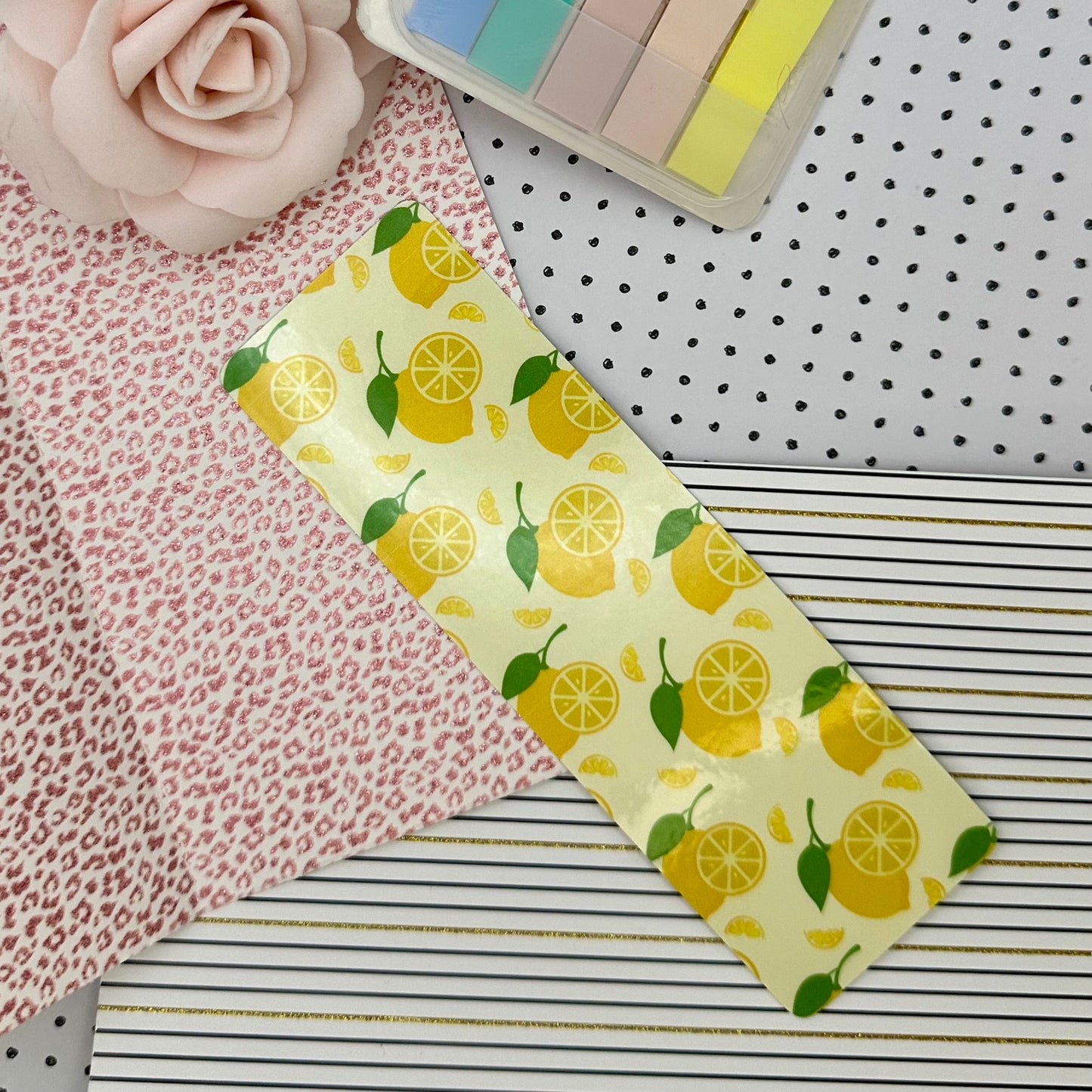 Lemon Zest Bookmark