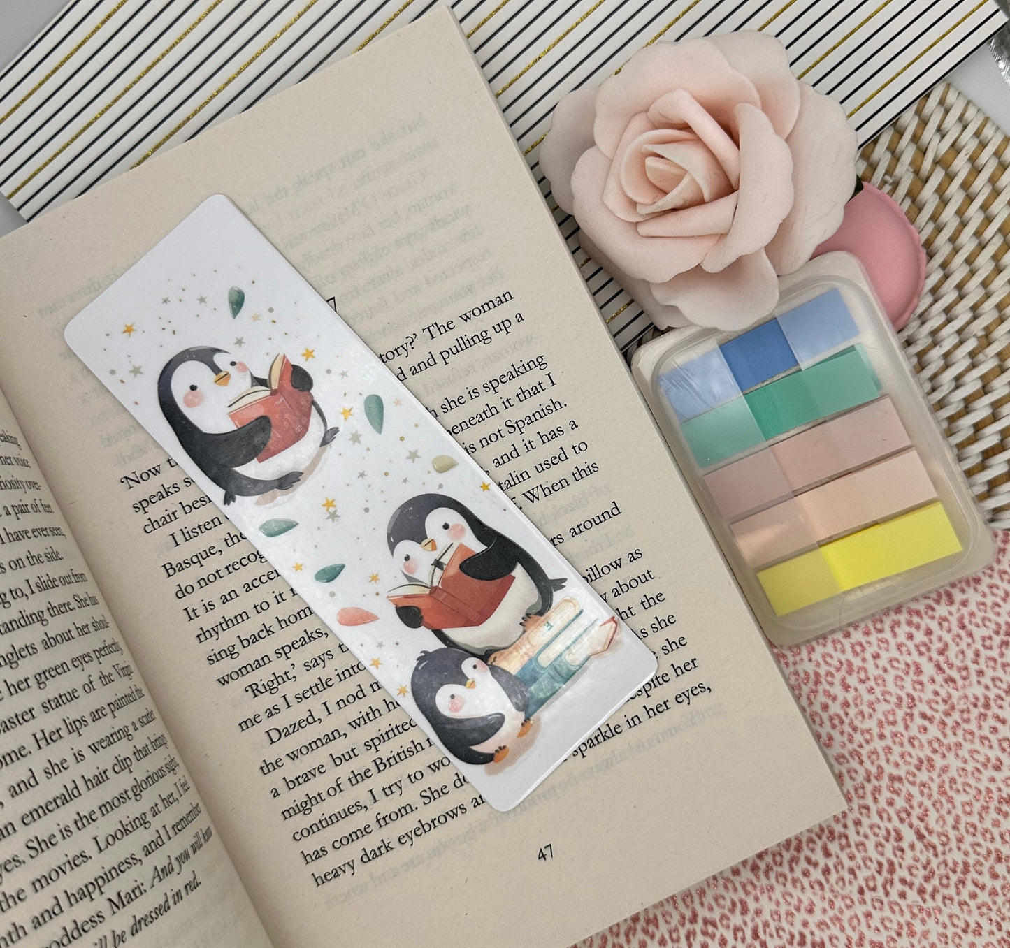 Penguin Chill Bookmark