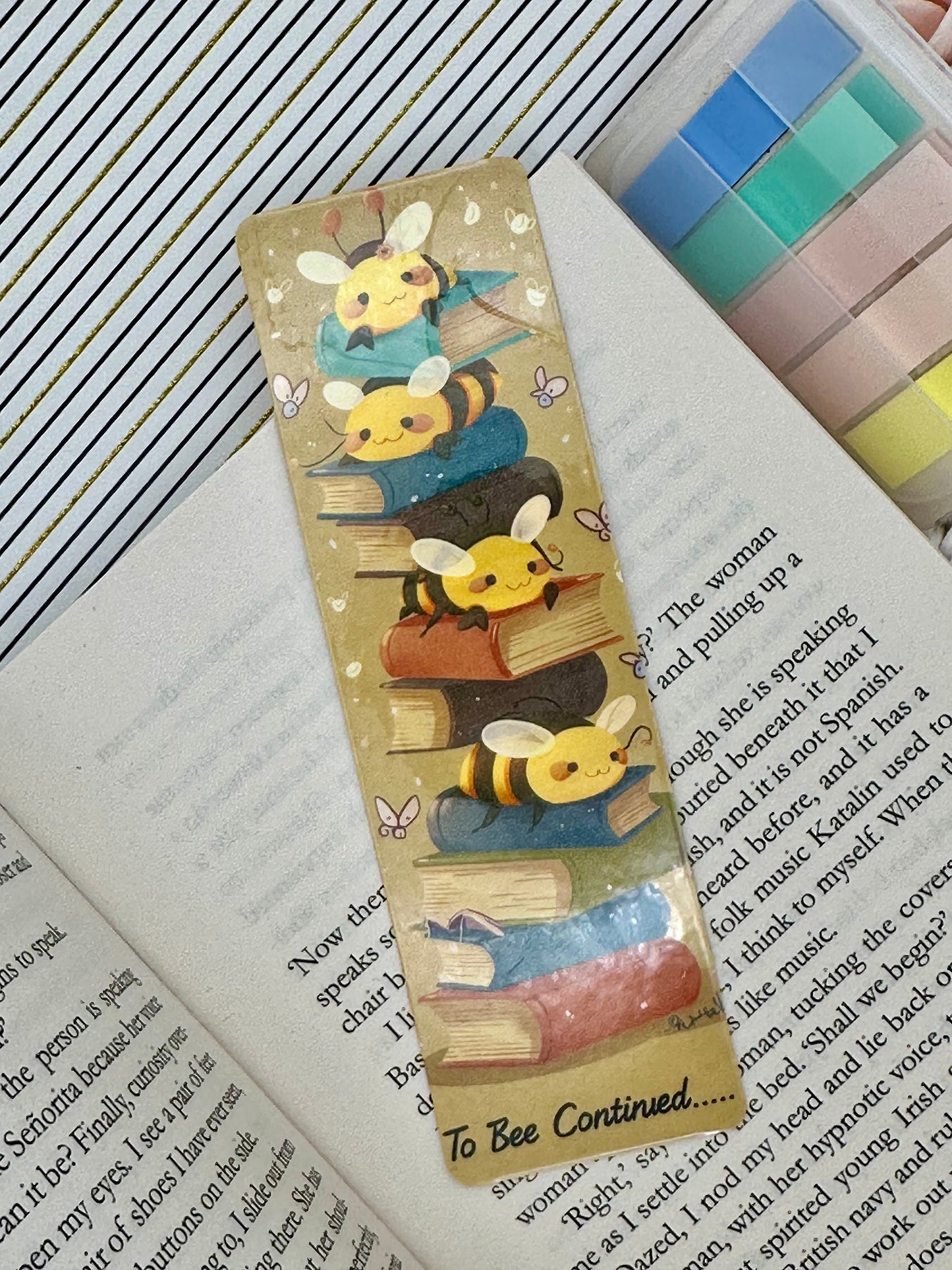 Book Bees Bookmark