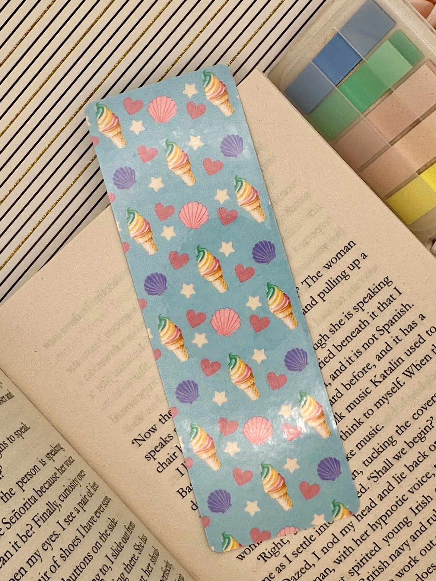 Beach Vibes Bookmark