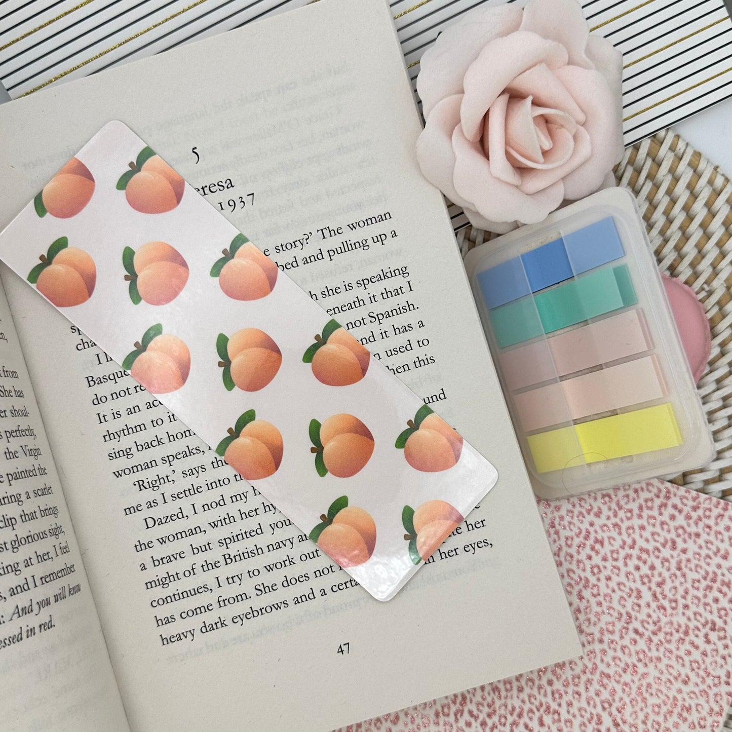 Peachy Bookmark