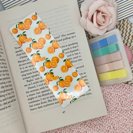 Orange Zest Bookmark