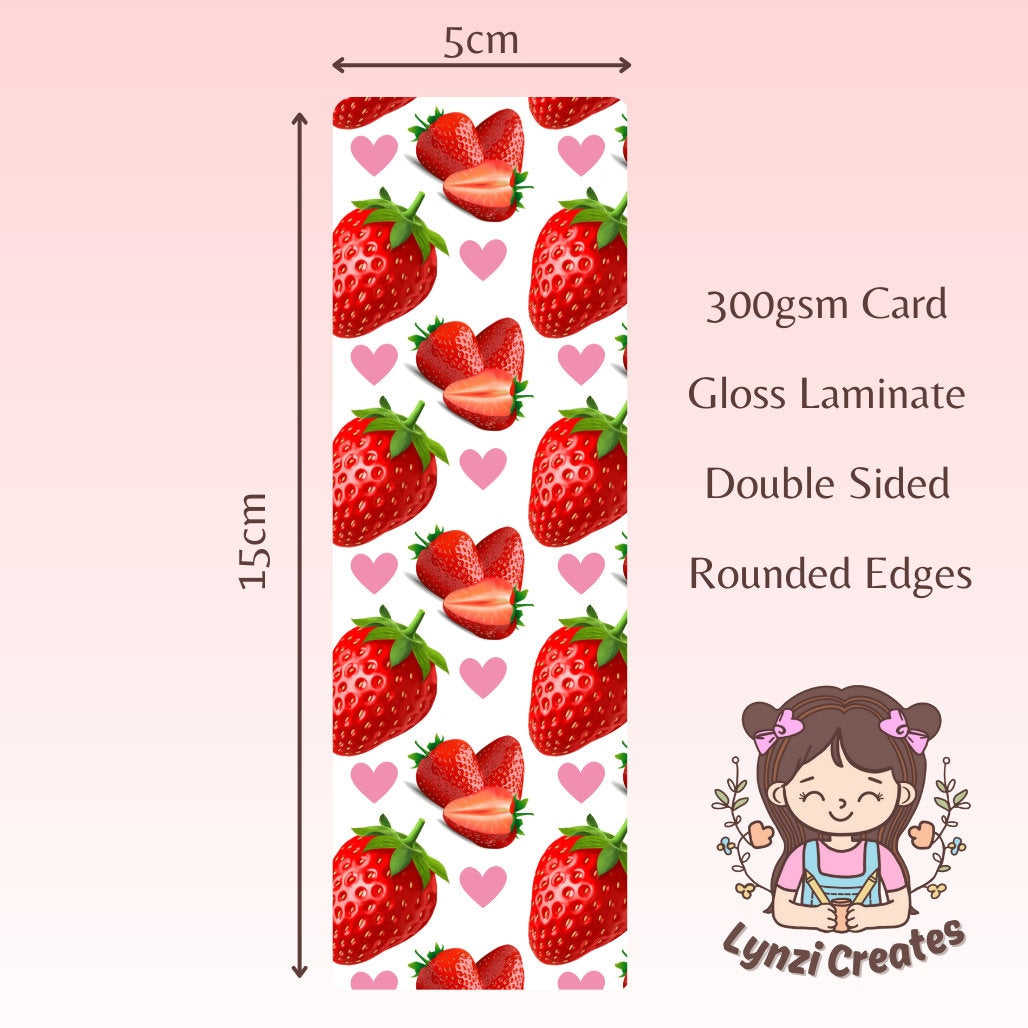 Strawberries Bookmark