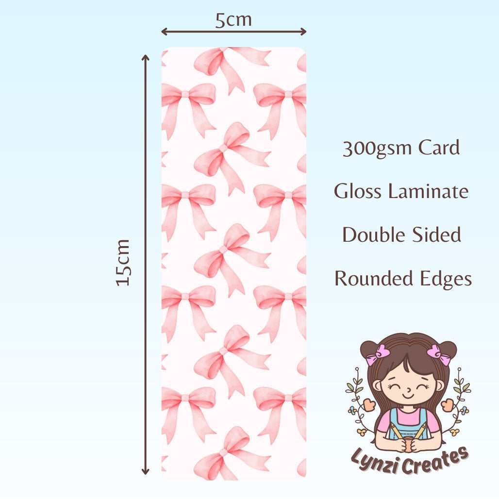 Coquette Bow Bookmark