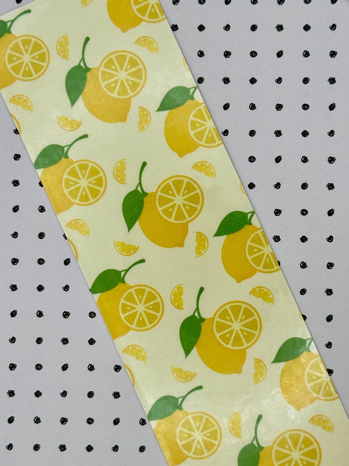 Lemon Zest Bookmark