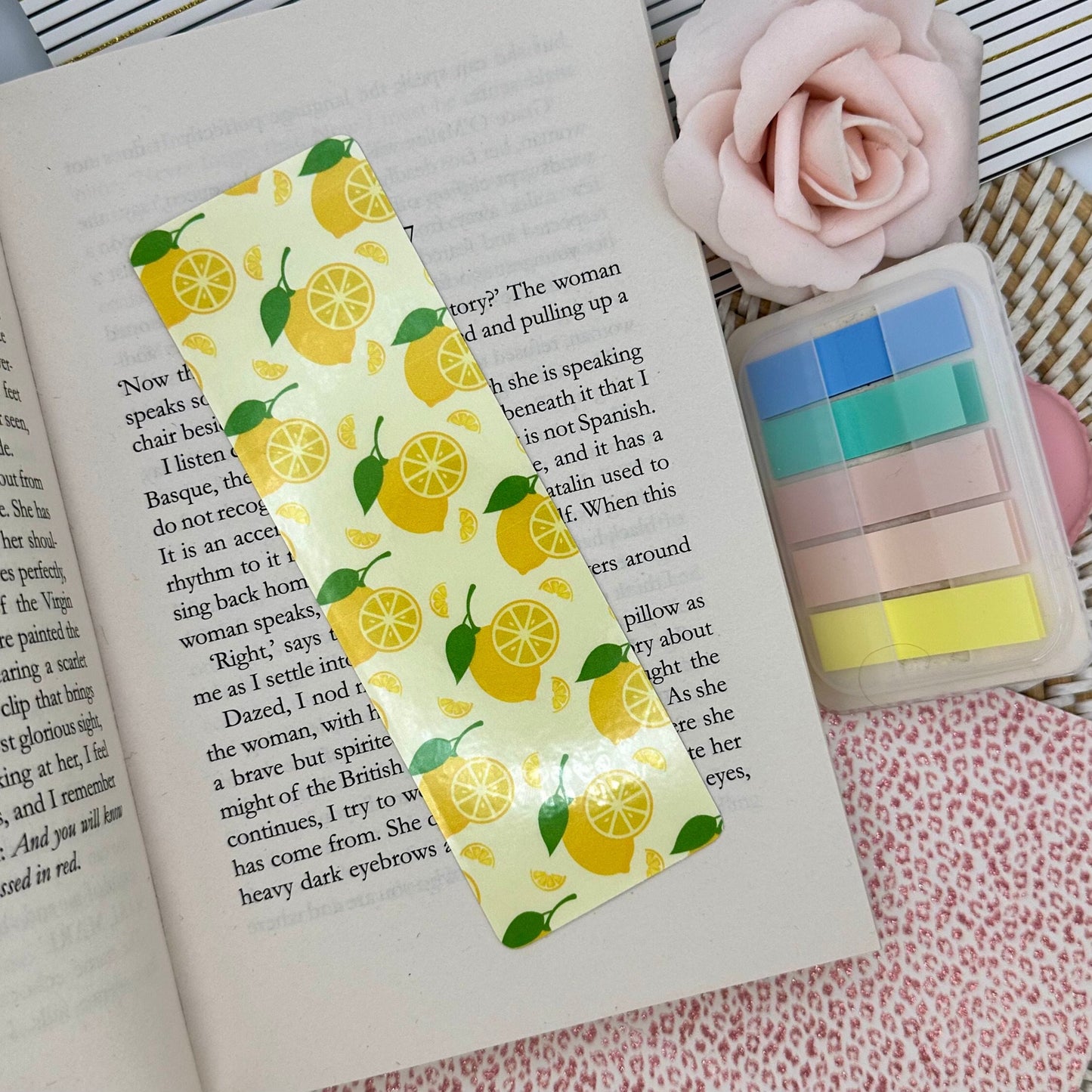 Lemon Zest Bookmark