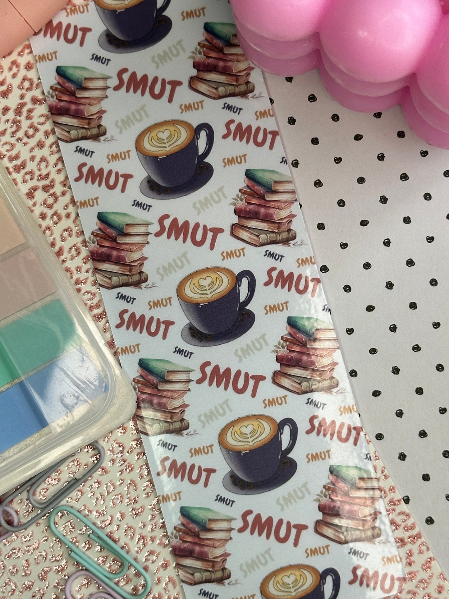 Coffee and SMUT Bookmark | SMUT bookmark | Spicy Bookmark | Coffee lover