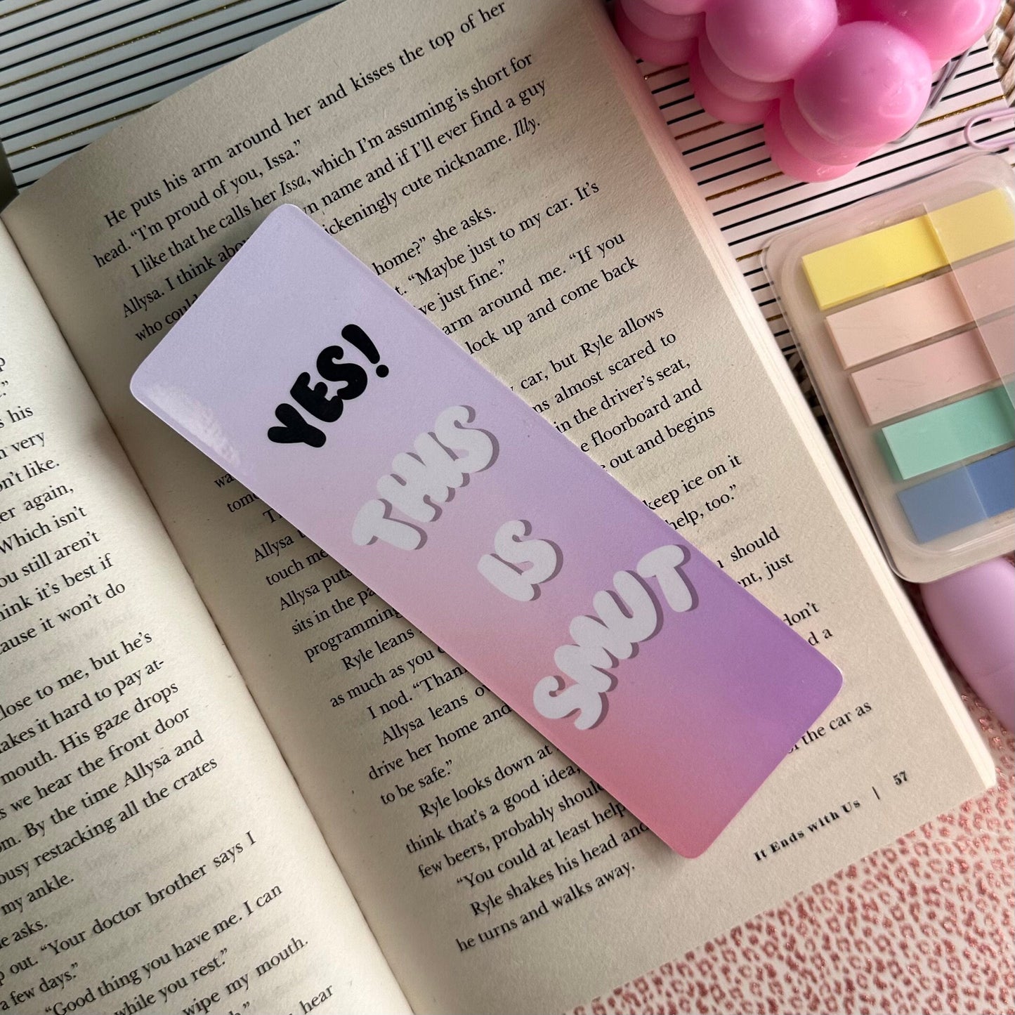 SMUT bookmark | Spicy Bookmark