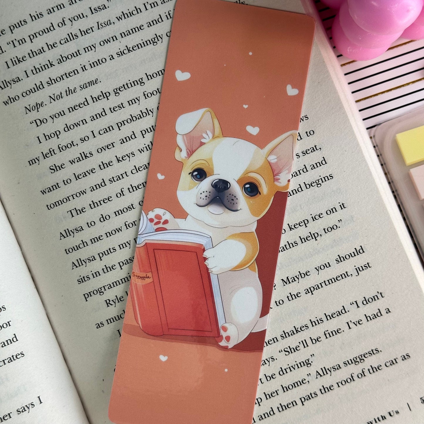 Cute Dog Bookmark | Puppy Bookmark | Stationary Gift | Cute Bookmark