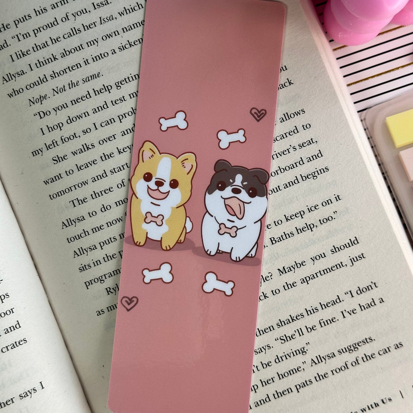 Cute Dog Bookmark | Puppy Bookmark | Stationary Gift | Cute Bookmark