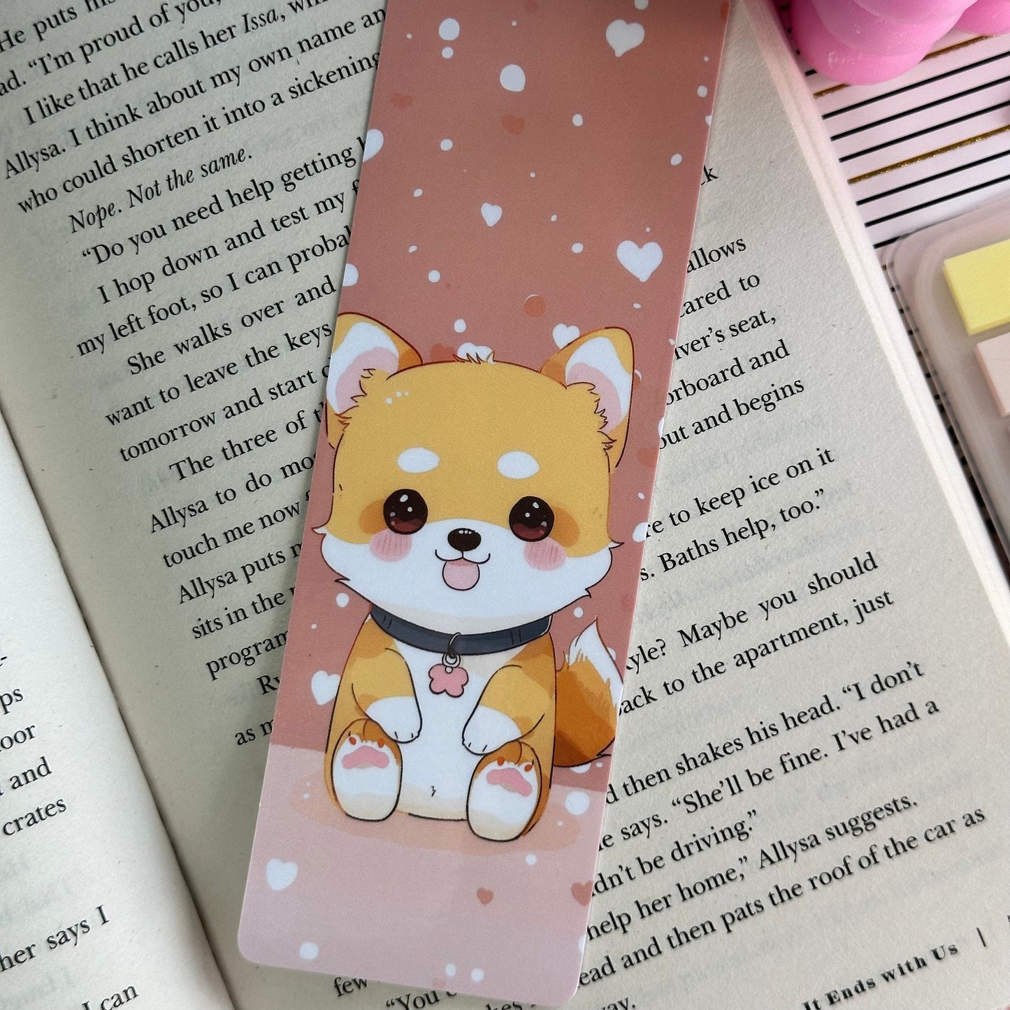 Cute Dog Bookmark | Puppy Bookmark | Stationary Gift | Cute Bookmark