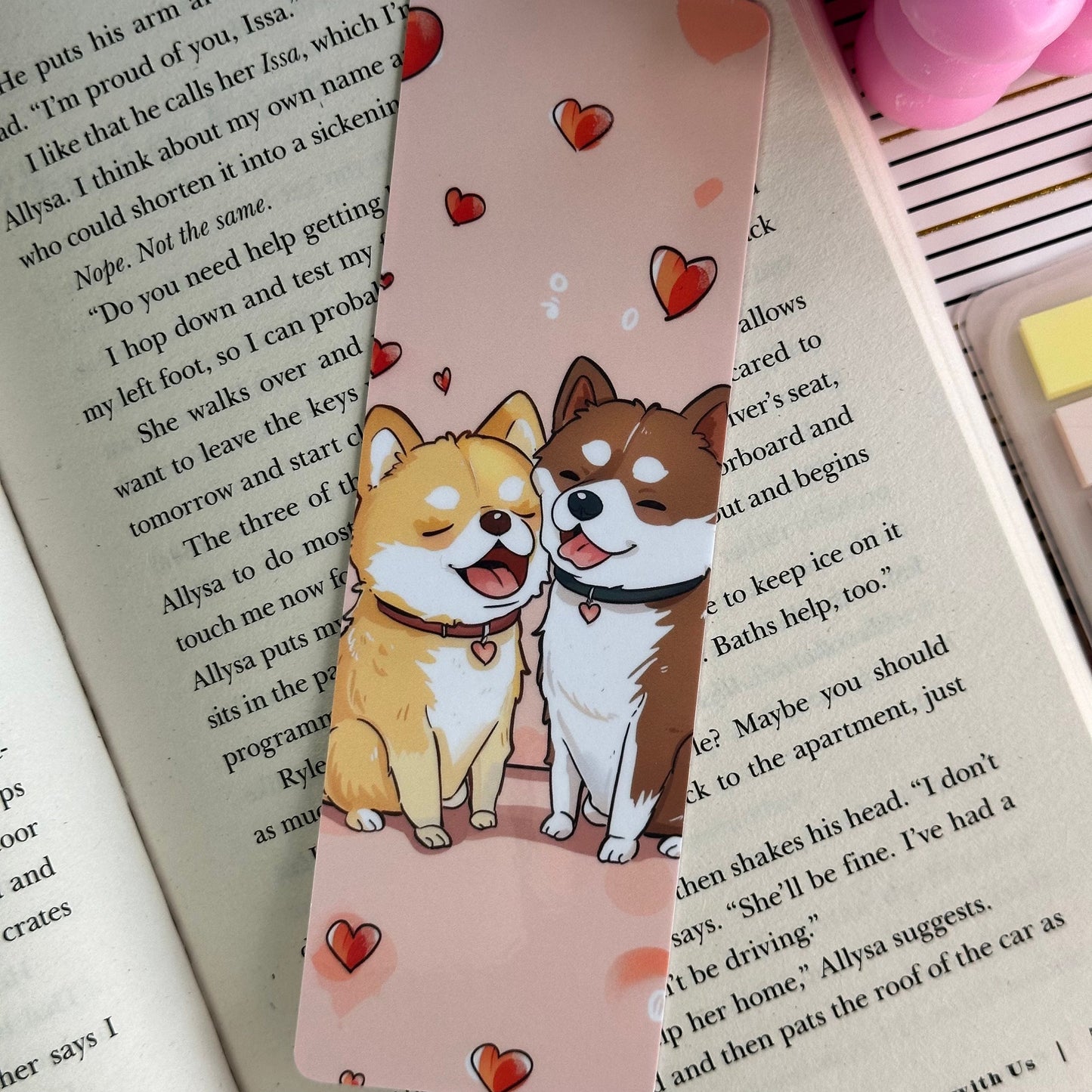 Cute Dog Bookmark | Puppy Bookmark | Stationary Gift | Cute Bookmark