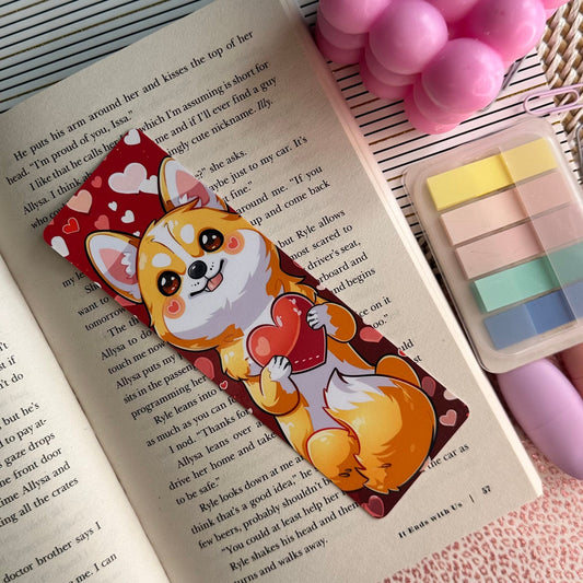 Cute Dog Bookmark | Puppy Bookmark | Stationary Gift | Cute Bookmark