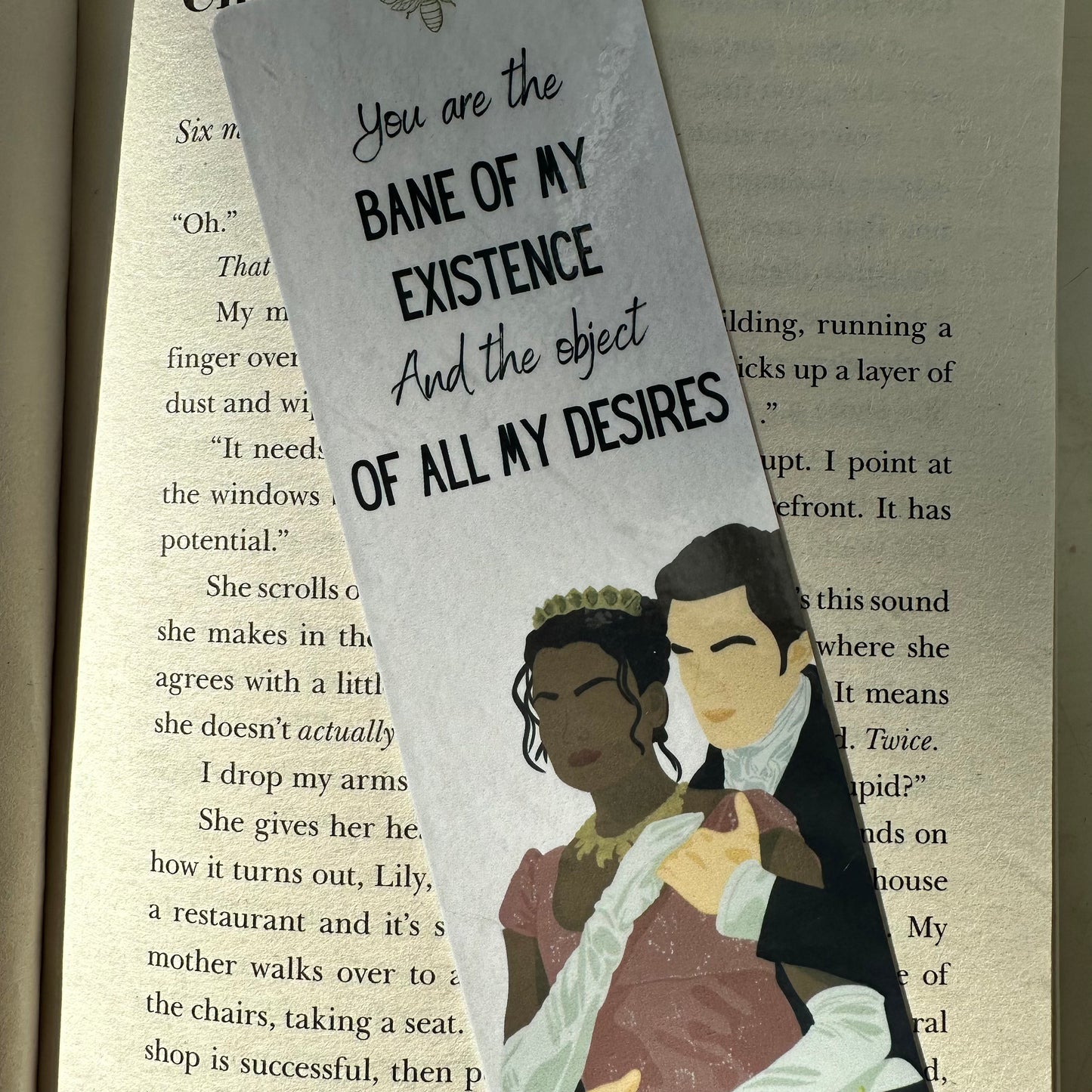 Bridgerton Bookmark | Cute Bookmark | Anthony and Kate