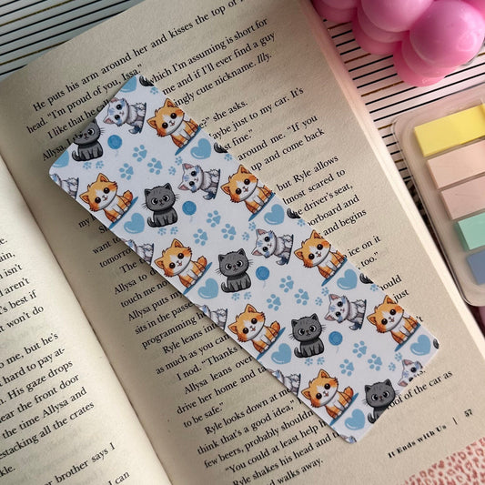 Cute Cat Bookmark | Kitten Bookmark | Stationary Gift | Cute Bookmark | Cats