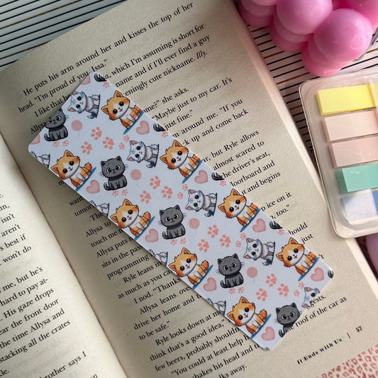 Cute Cat Bookmark | Kitten Bookmark | Stationary Gift | Cute Bookmark | Cats