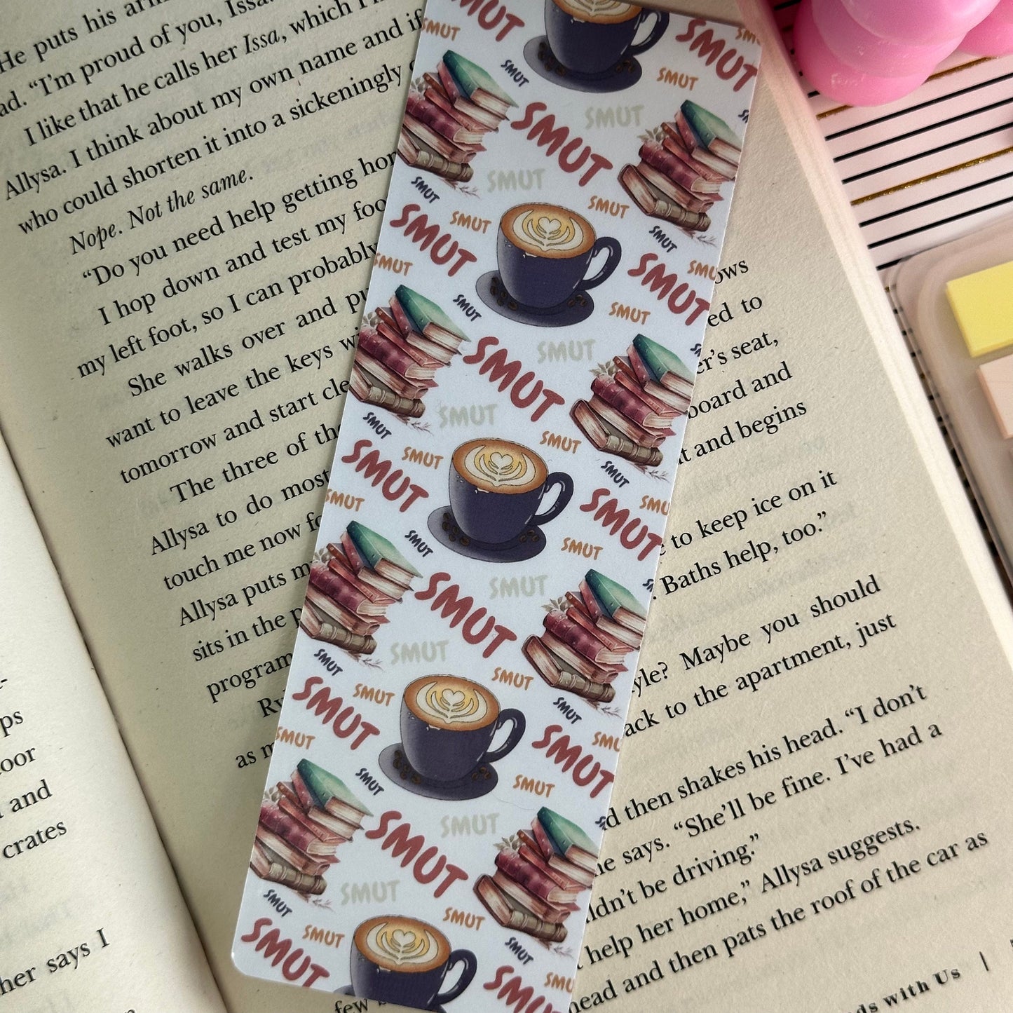 Coffee and SMUT Bookmark | SMUT bookmark | Spicy Bookmark | Coffee lover