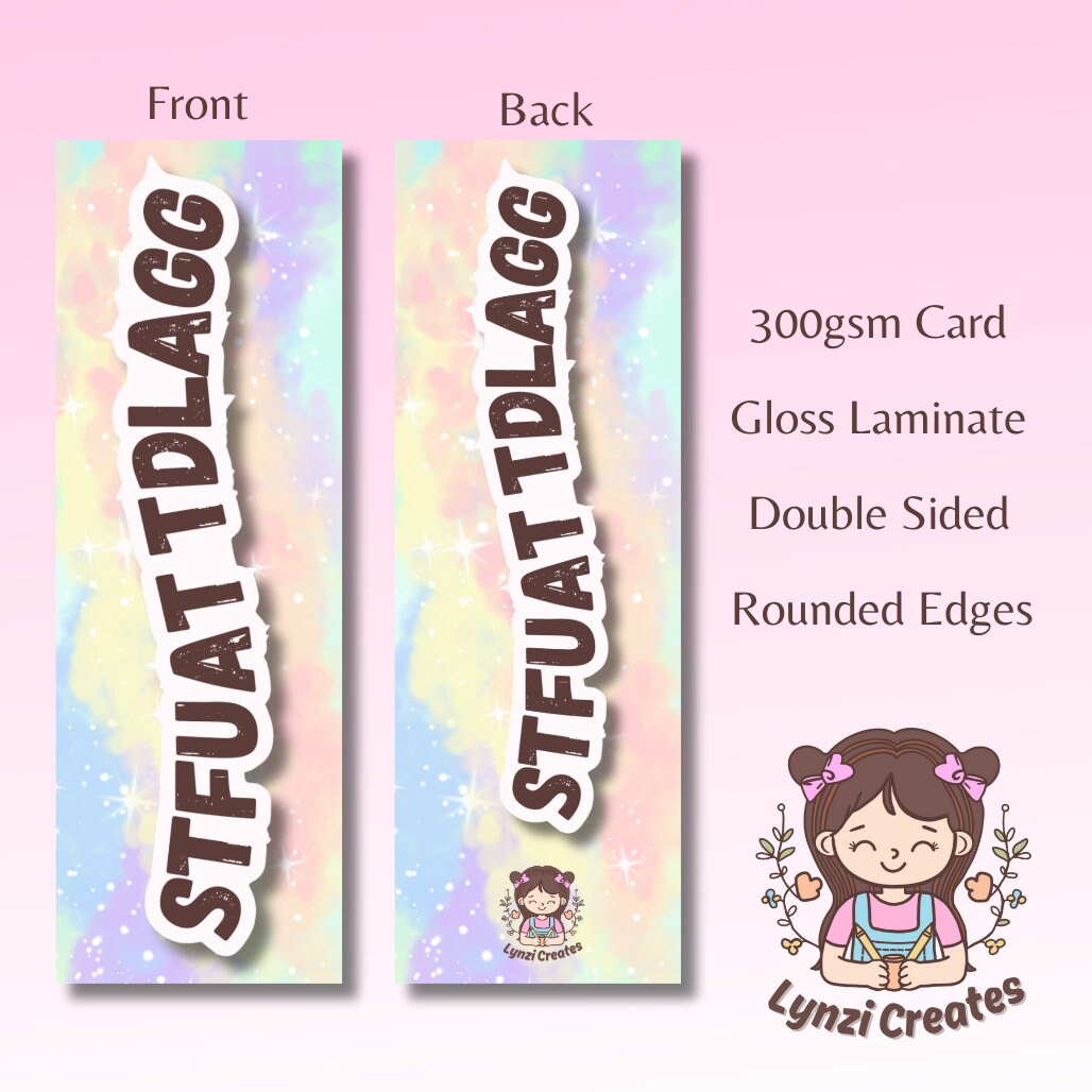 SMUT bookmark | Spicy Bookmark | STFUATTDLAGG