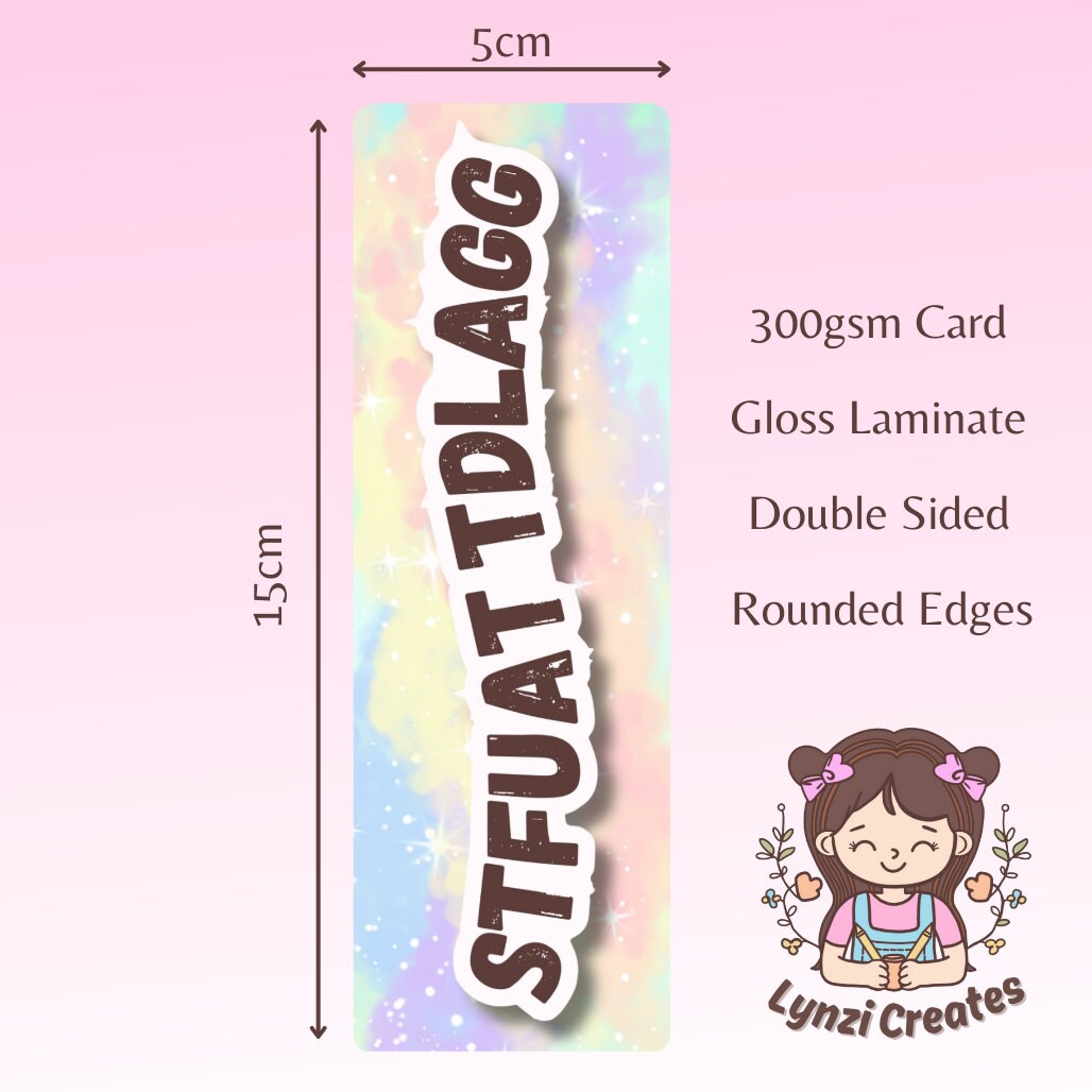 SMUT bookmark | Spicy Bookmark | STFUATTDLAGG