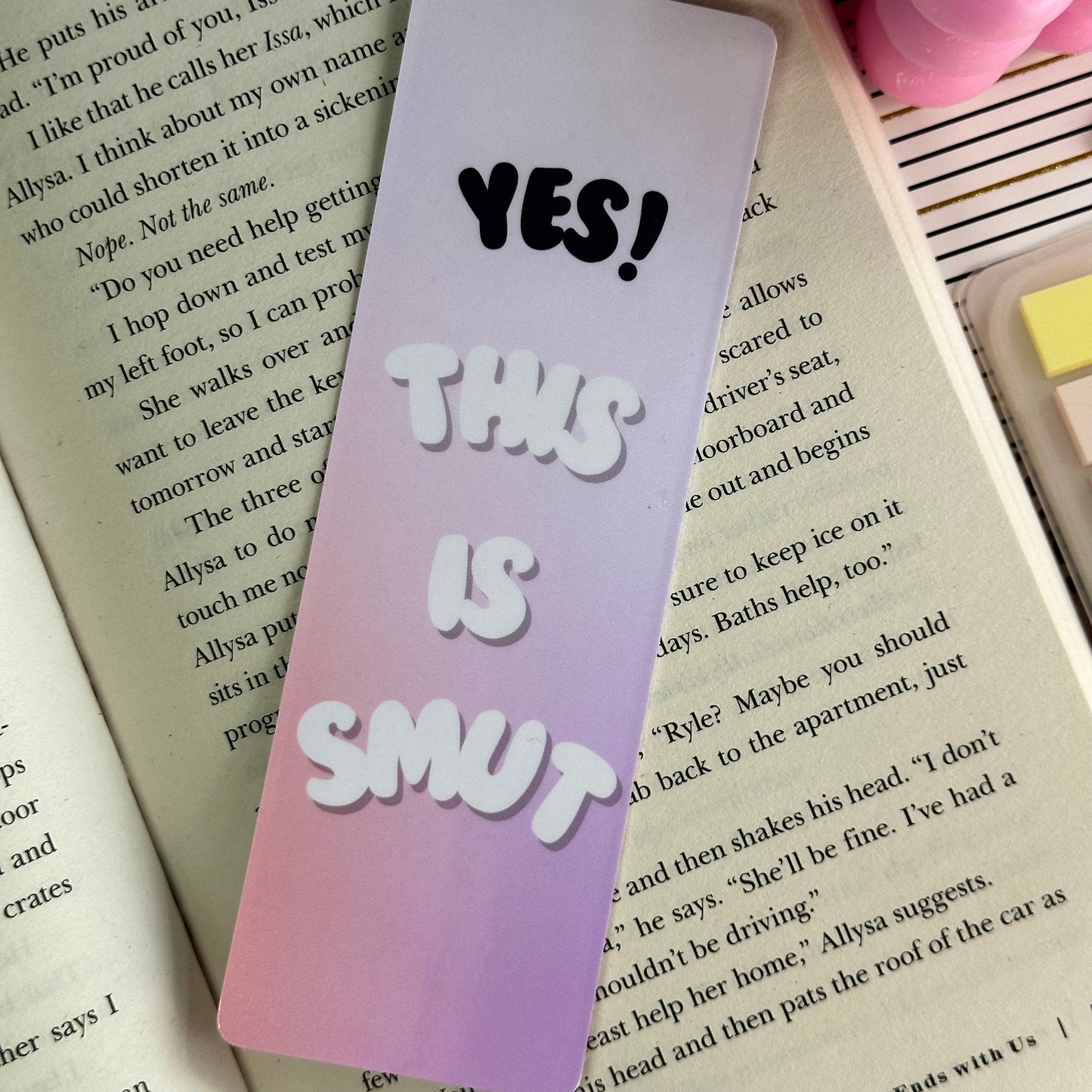 SMUT bookmark | Spicy Bookmark